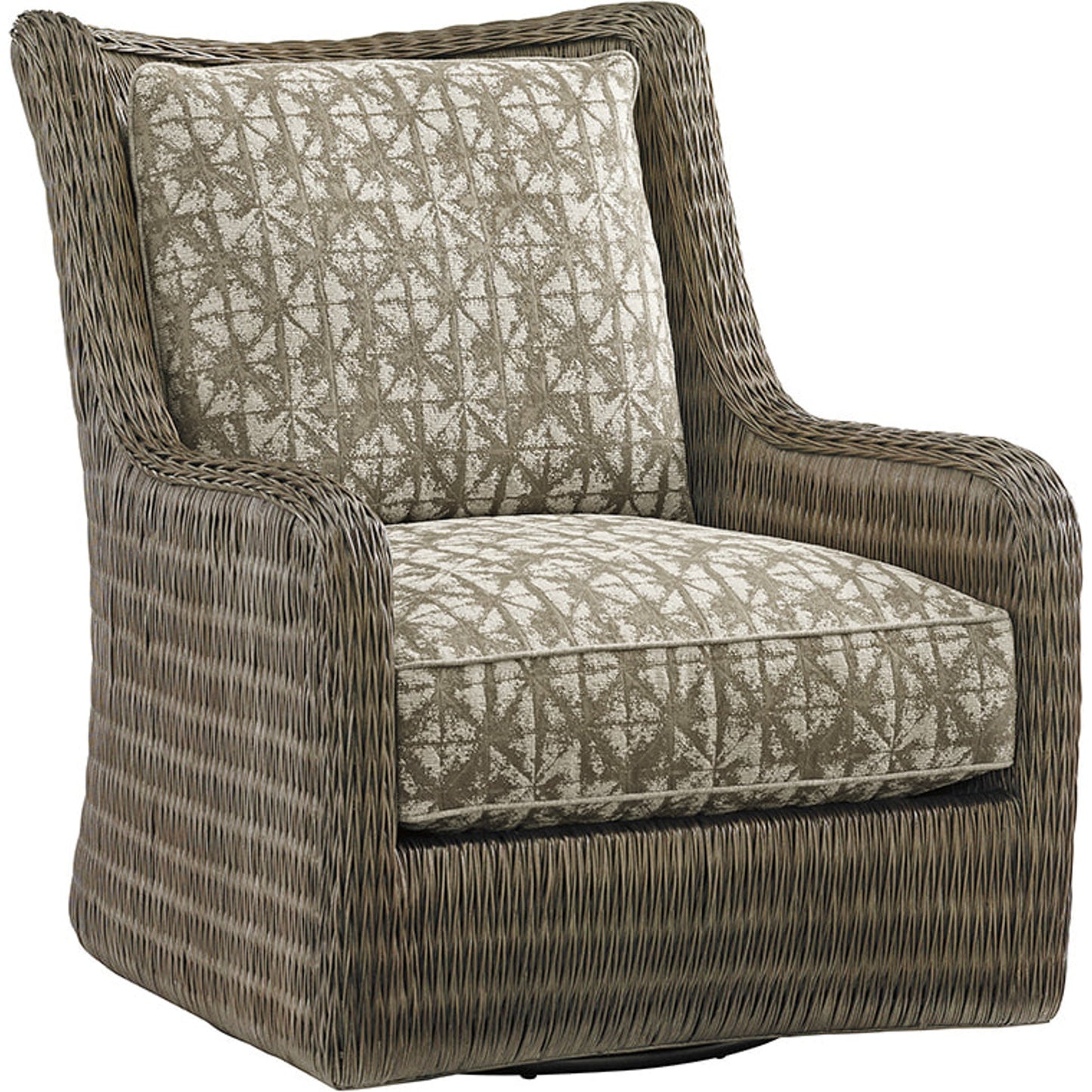 001 SR-836092 | Primary Silo | Estero Swivel Chair by Tommy Bahama Home. Made from unique in a coastal style.