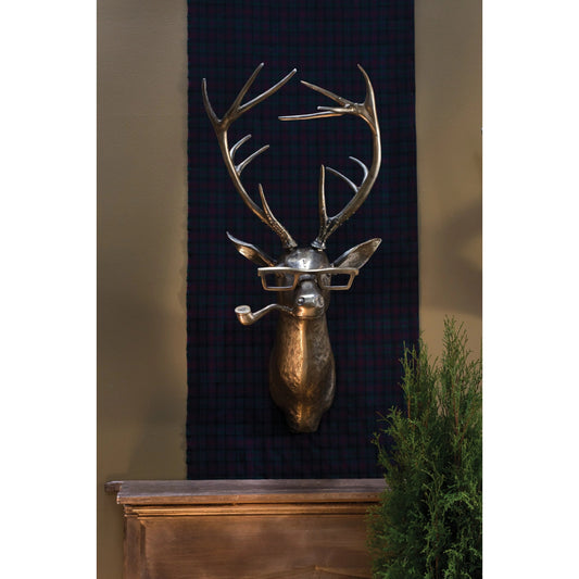 E+E Wall Mount Frankie by Accent Decor in antique-gold. Made from metal in a modern style.