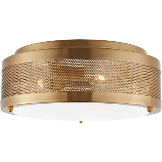 Vander Medium Ceiling Flush Mount by Visual Comfort & Co.. Made from steel in a transitional style.