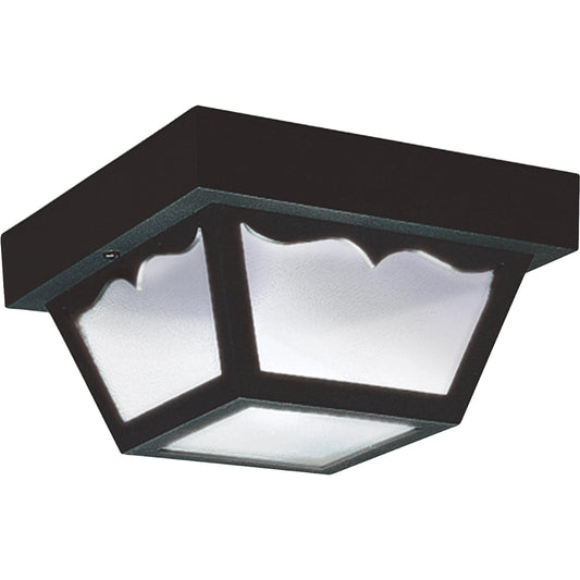 One Light Outdoor Ceiling Flush Mount by Visual Comfort & Co.. Made from polypropylene in a cottage & farmhouse style.