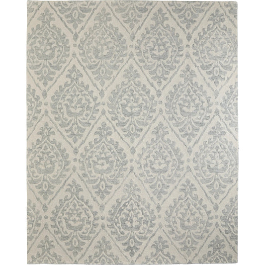 Belfort 8698A29F Rug by Feizy in ivory, gray. Made from wool in a unique style.