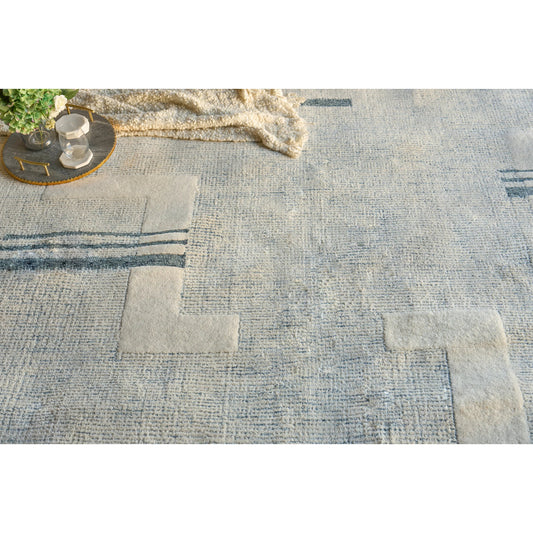 Nicada 7616 Rug by Exquisite Rugs in blue, ivory. Made from new zealand wool in a unique style.