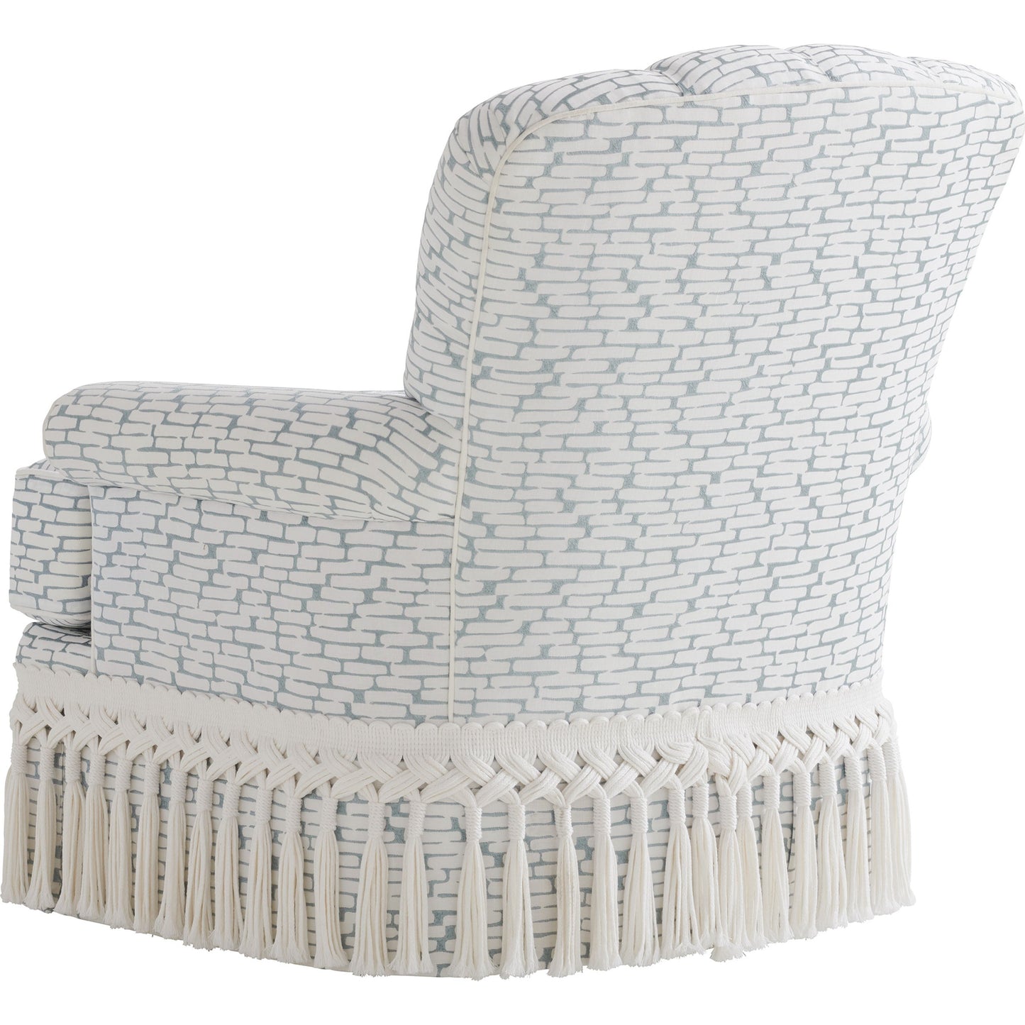 002 SR-835460 | Additional Silo | Kempton Swivel Chair by Lexington in ivory. Made from unique in a cottage & farmhouse style.