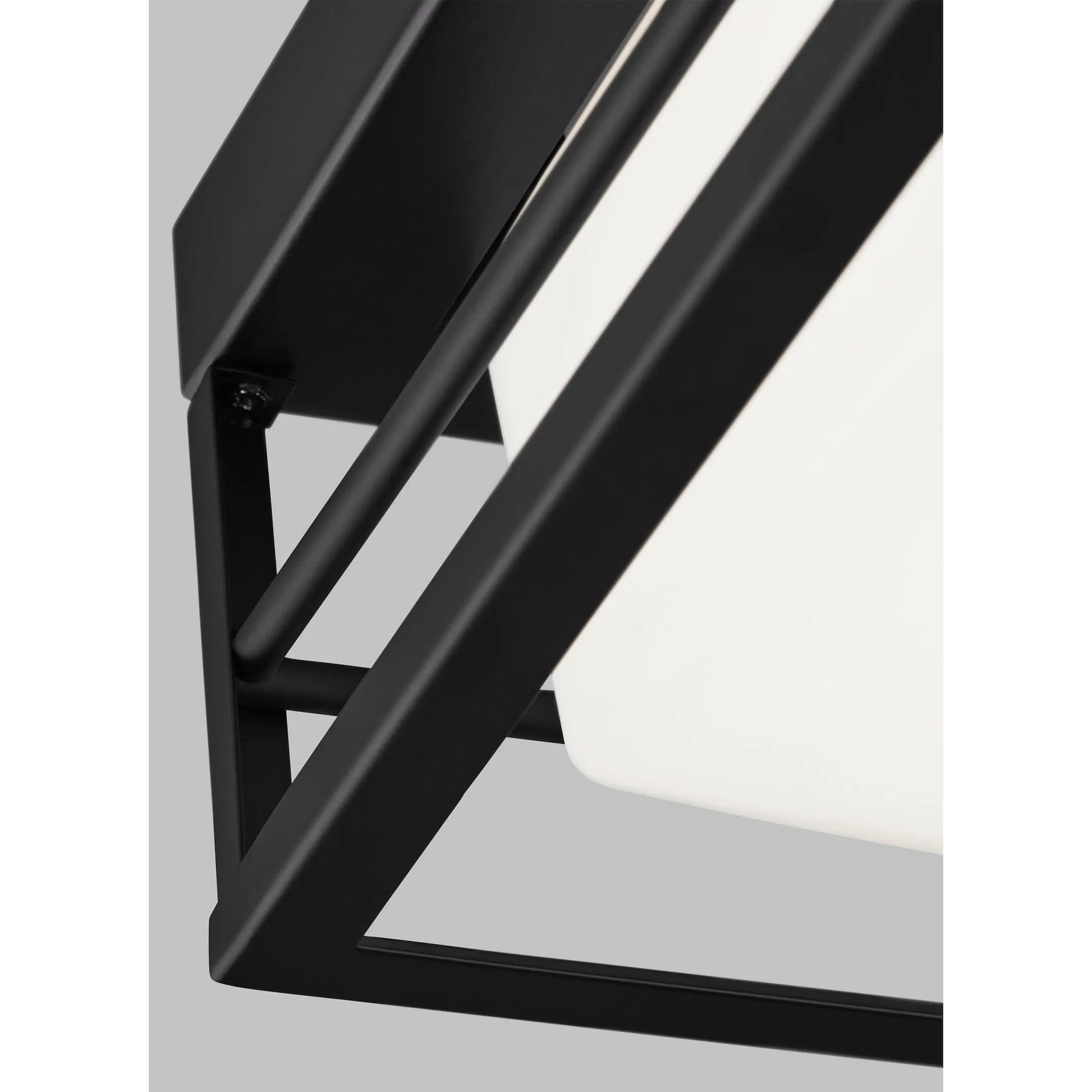 Dearborn Medium LED Ceiling Flush Mount by Visual Comfort & Co.. Made from steel in a modern style.