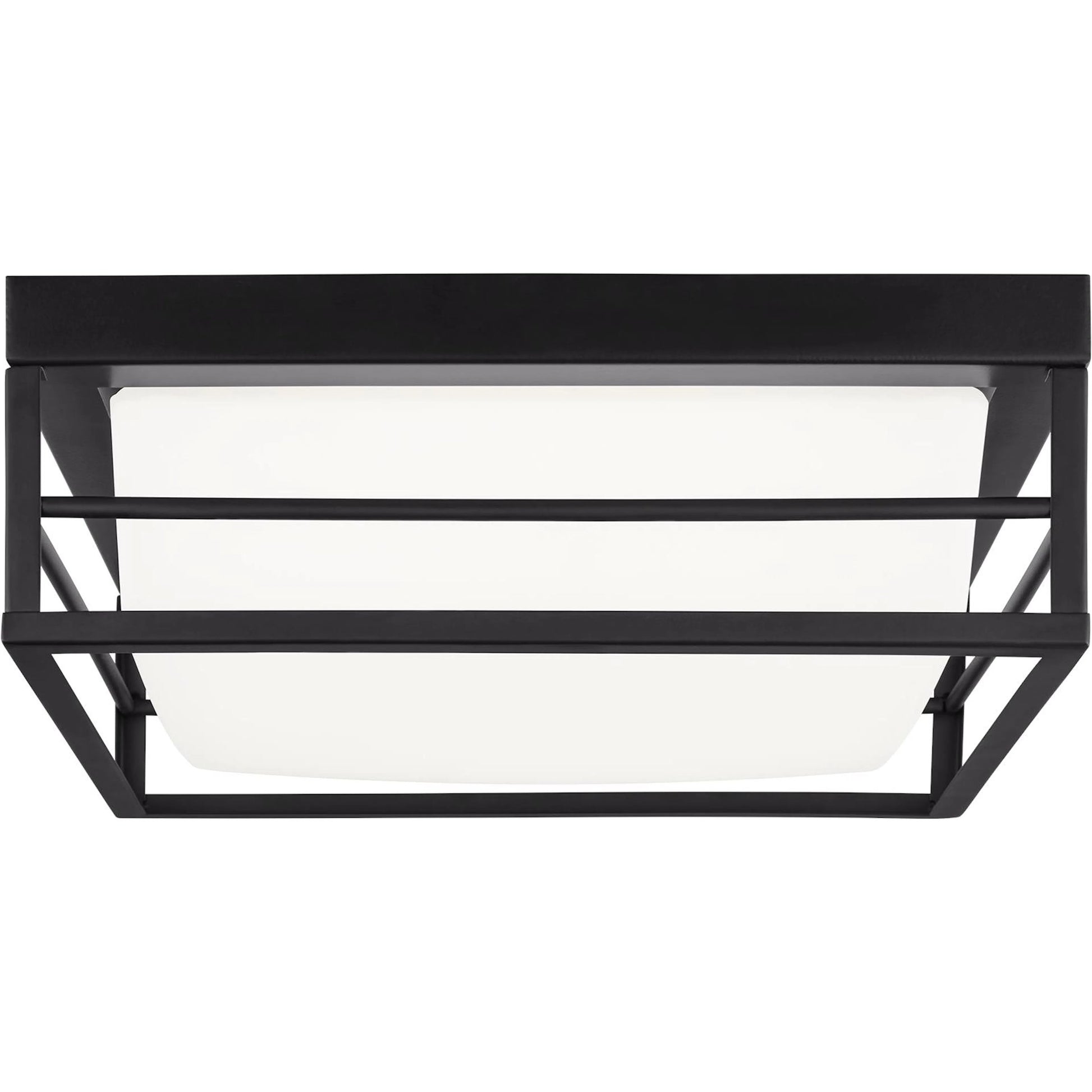 Dearborn Medium LED Ceiling Flush Mount by Visual Comfort & Co.. Made from steel in a modern style.