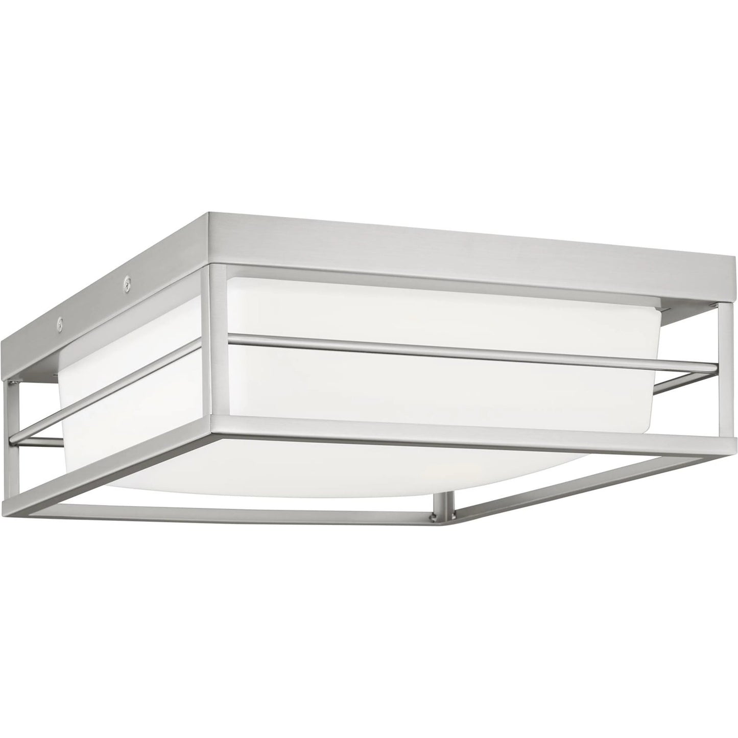 007 SI-2233387 | Additional Silo | Dearborn Medium LED Ceiling Flush Mount by Visual Comfort & Co.. Made from steel in a modern style.