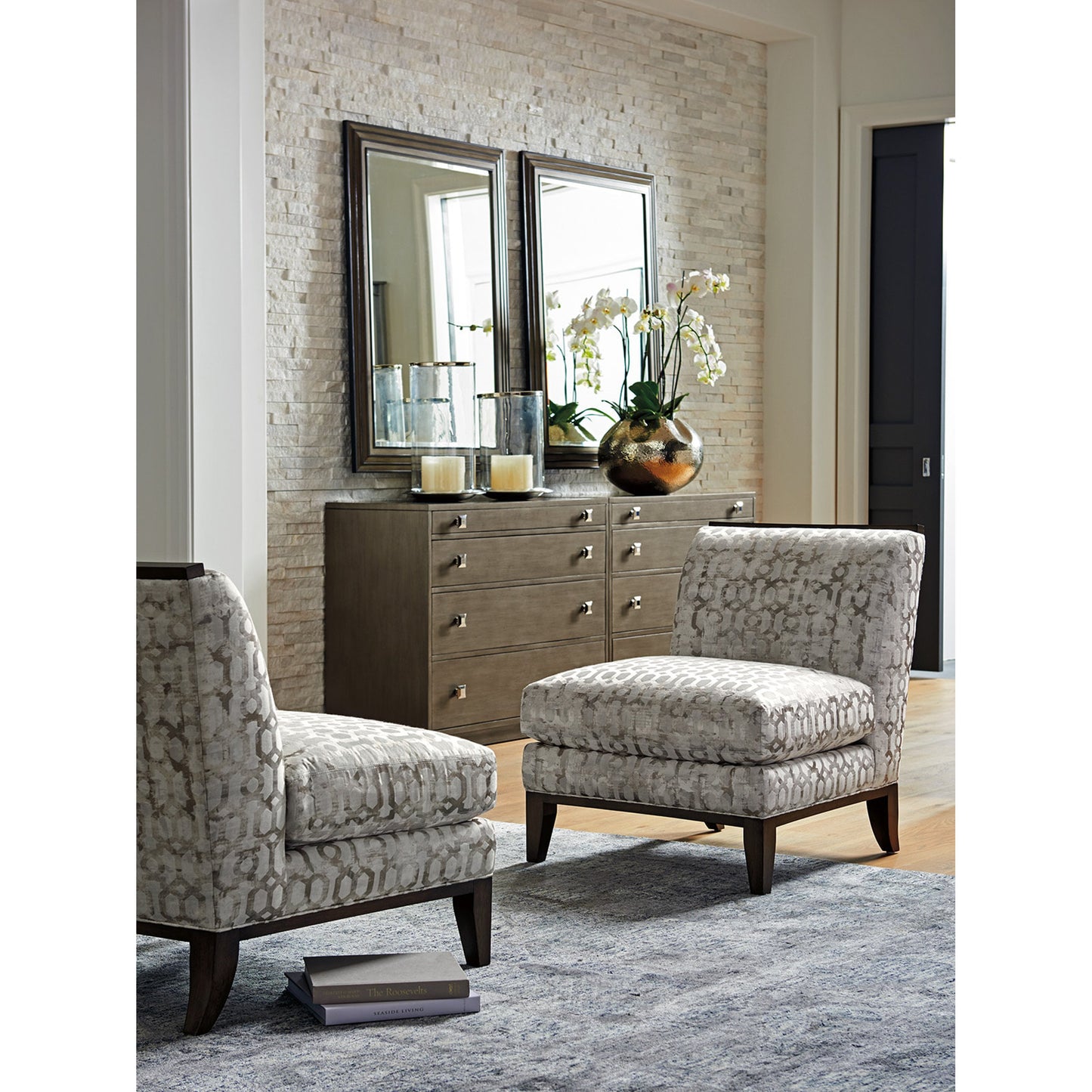006 SR-835232 | Lifestyle | Cavalaire Bachelors Chest by Lexington. Made from unique in a transitional style.