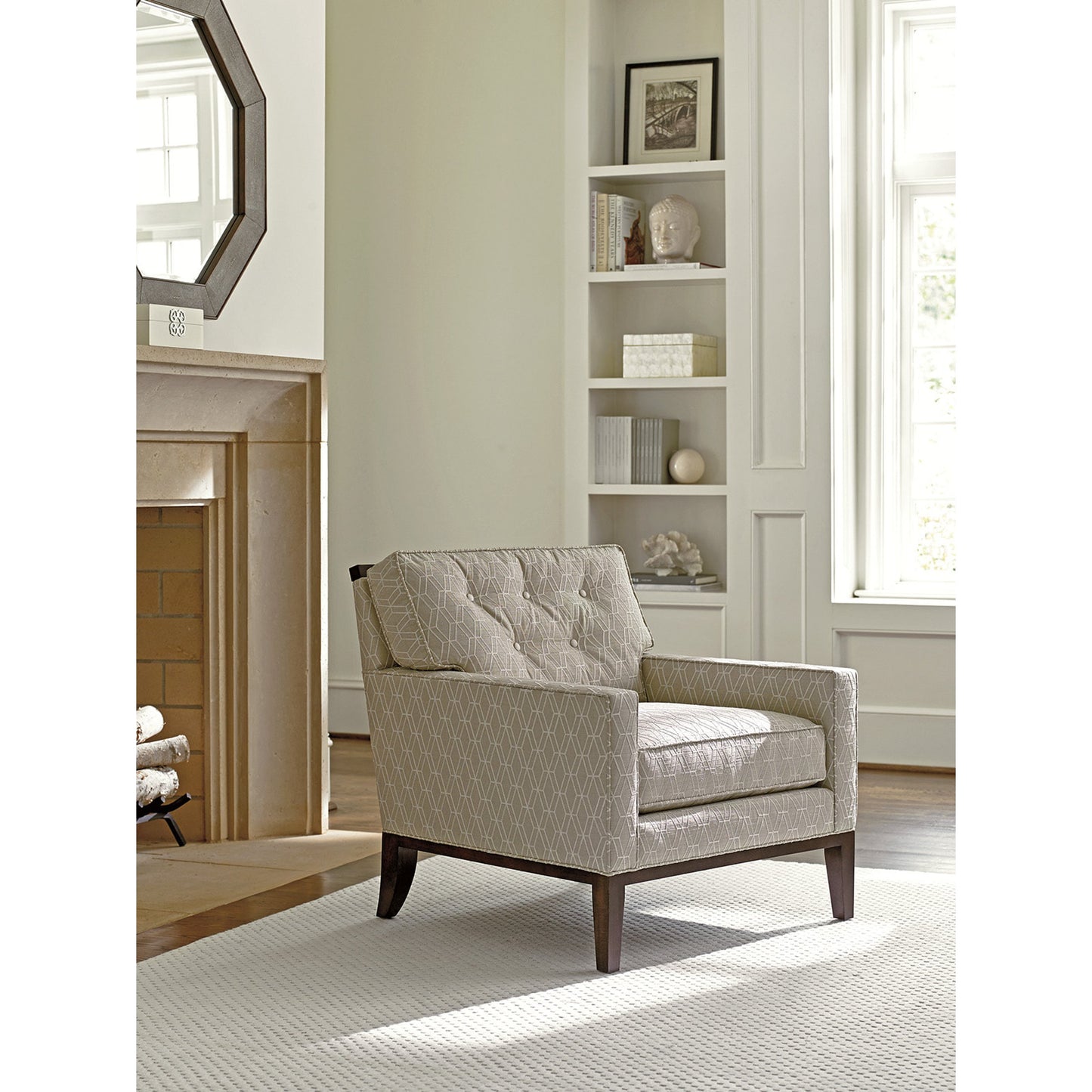 003 SR-835356 | Lifestyle | Fernhill Lounge Chair by Lexington. Made from unique in a transitional style.