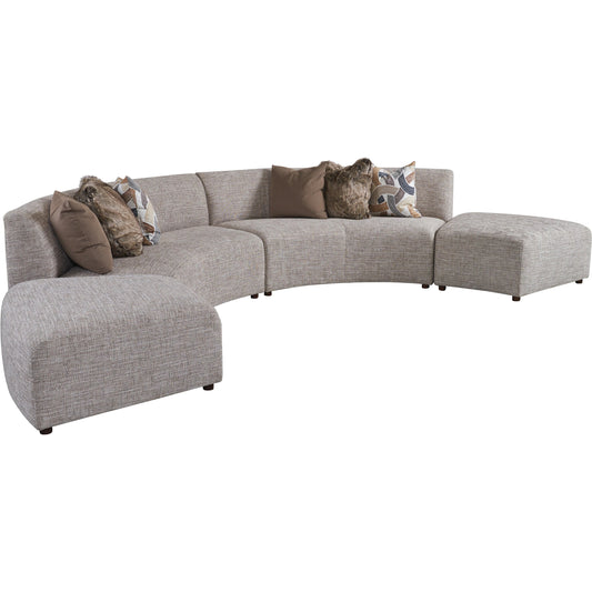 Alston Sectional by Lexington in grey. Made from unique in a modern style.