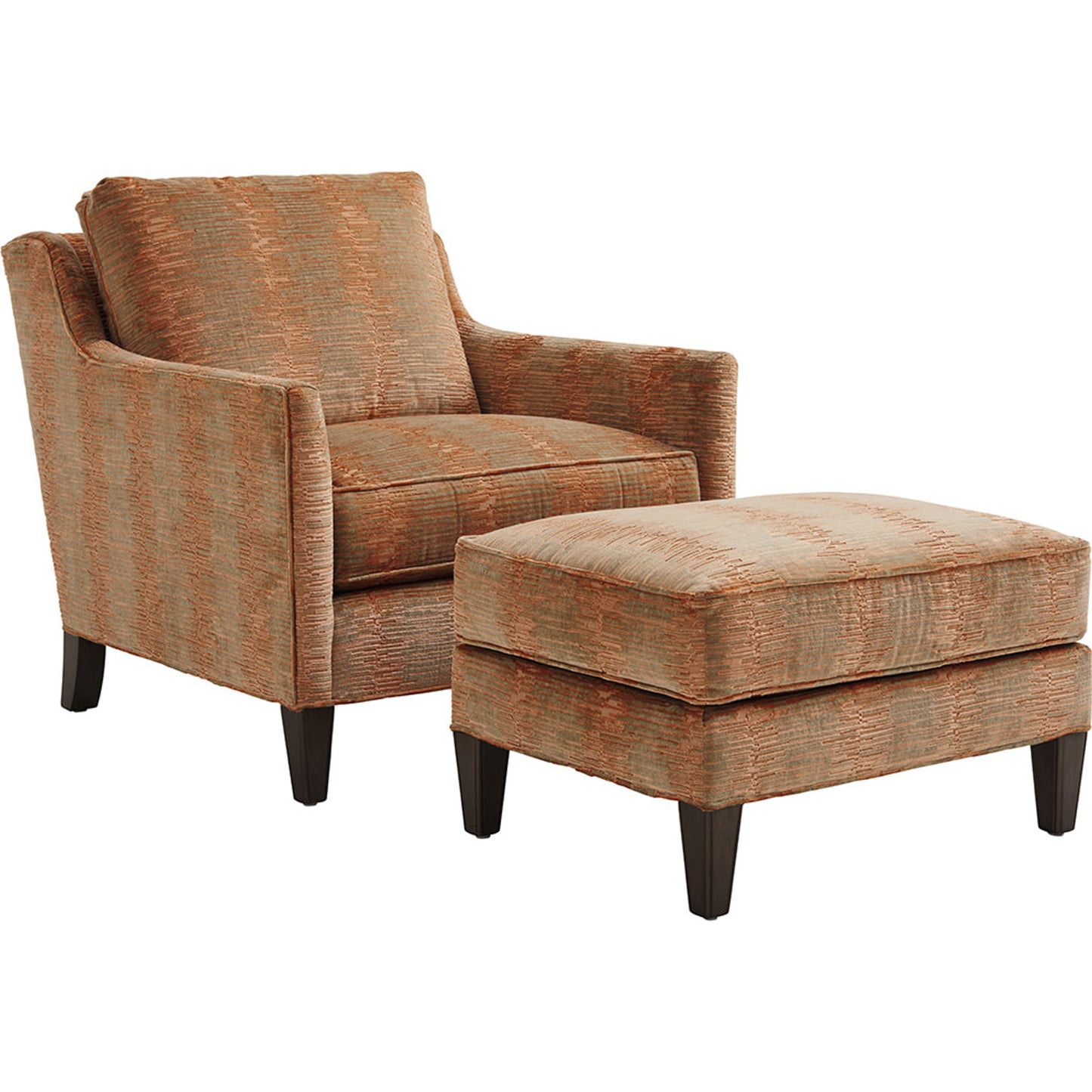 002 SR-835753 | Additional Silo | Turin Ottoman by Lexington in marigold. Made from unique in a transitional style.
