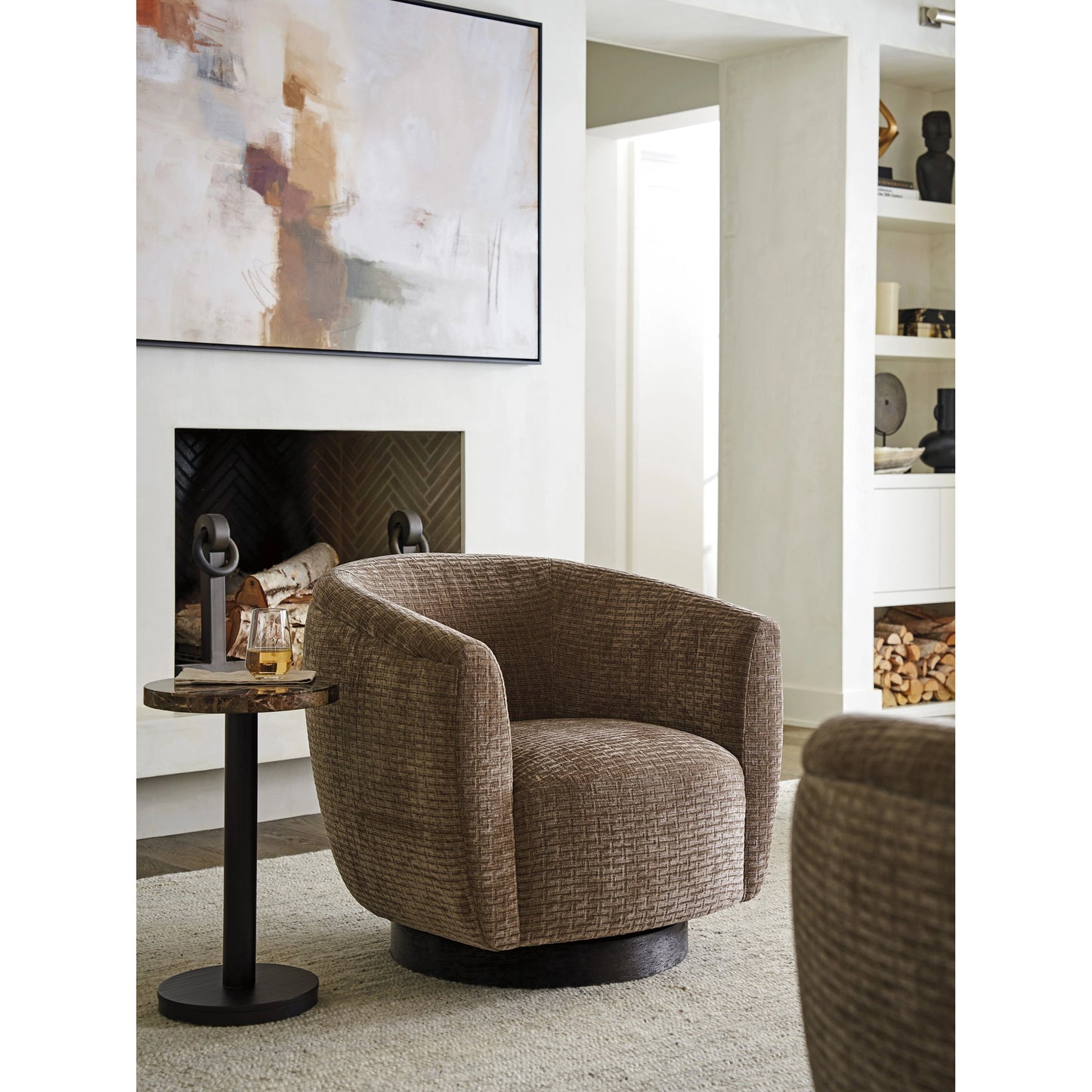 003 SI-2013344 | Lifestyle | Haviland Swivel Chair by Lexington in durban. Made from unique in a transitional style.
