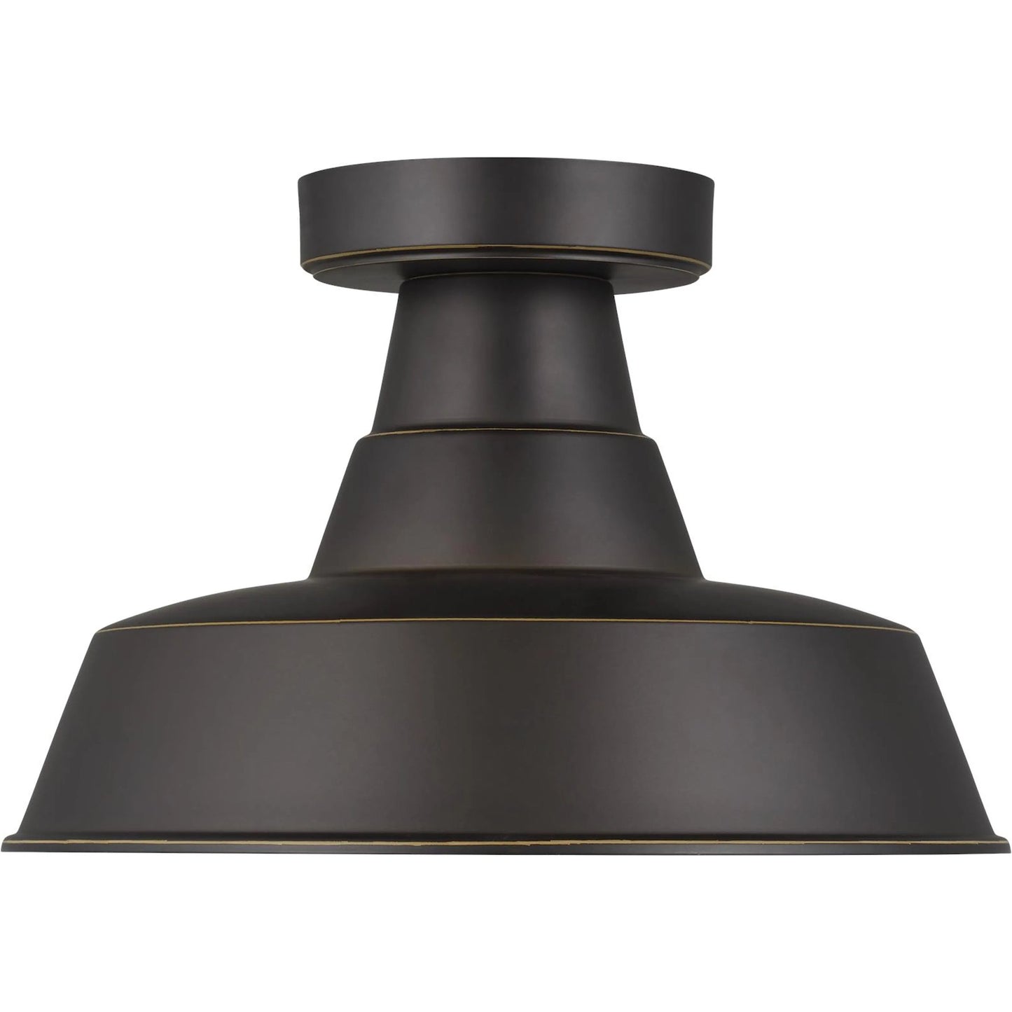 012 SI-2233466 | Primary Silo | Barn Light One Light Outdoor Flush Mount by Visual Comfort & Co.. Made from aluminum in a unique style.