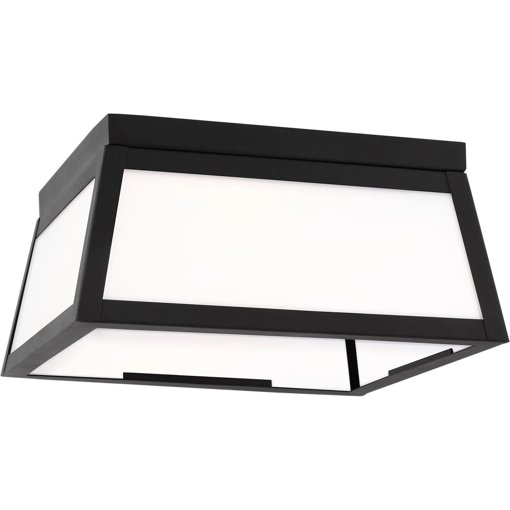 Founders Two Light Outdoor Flush Mount by Visual Comfort & Co.. Made from aluminum in a cottage & farmhouse style.