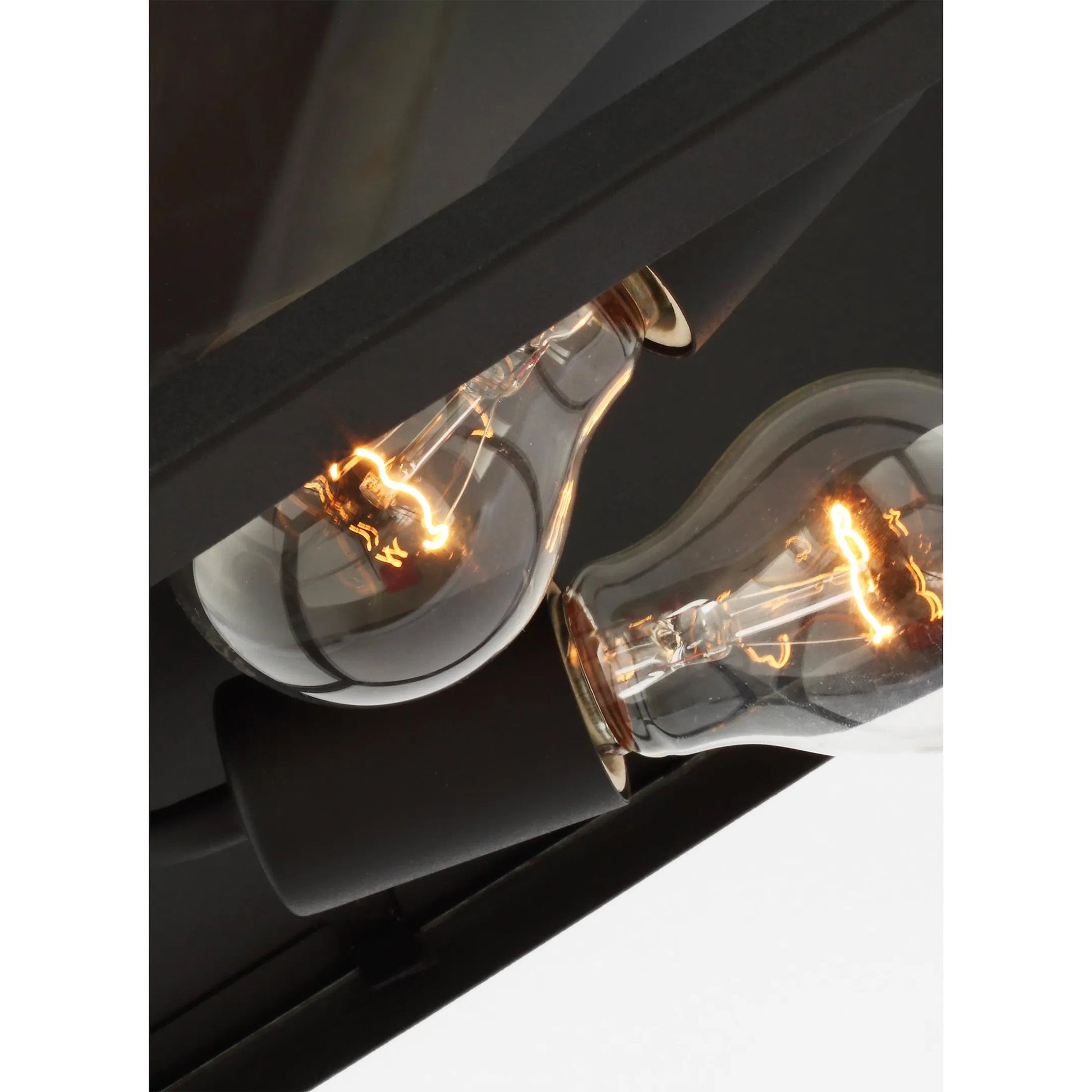 Founders Two Light Outdoor Flush Mount by Visual Comfort & Co.. Made from aluminum in a cottage & farmhouse style.