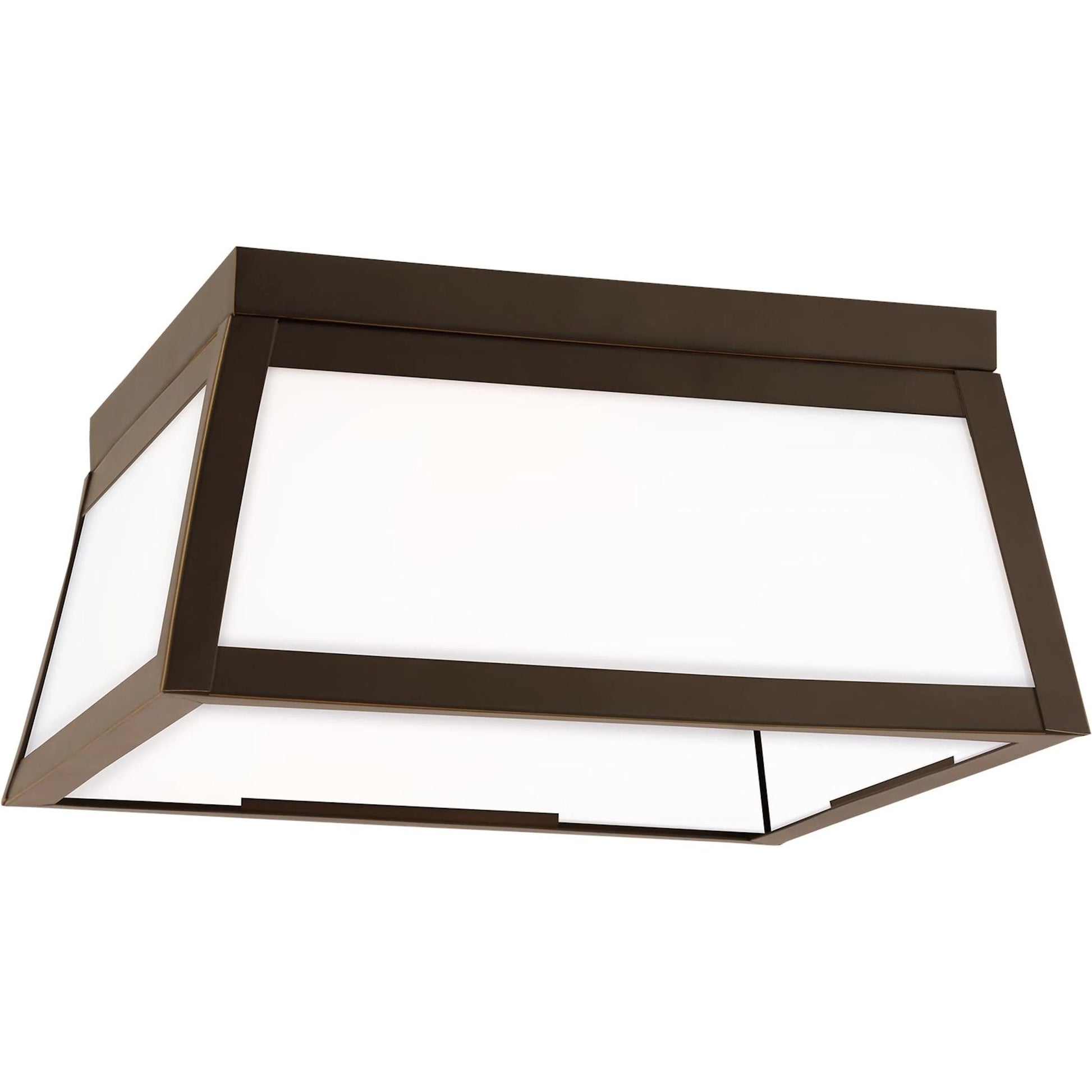 Founders Two Light Outdoor Flush Mount by Visual Comfort & Co.. Made from aluminum in a cottage & farmhouse style.