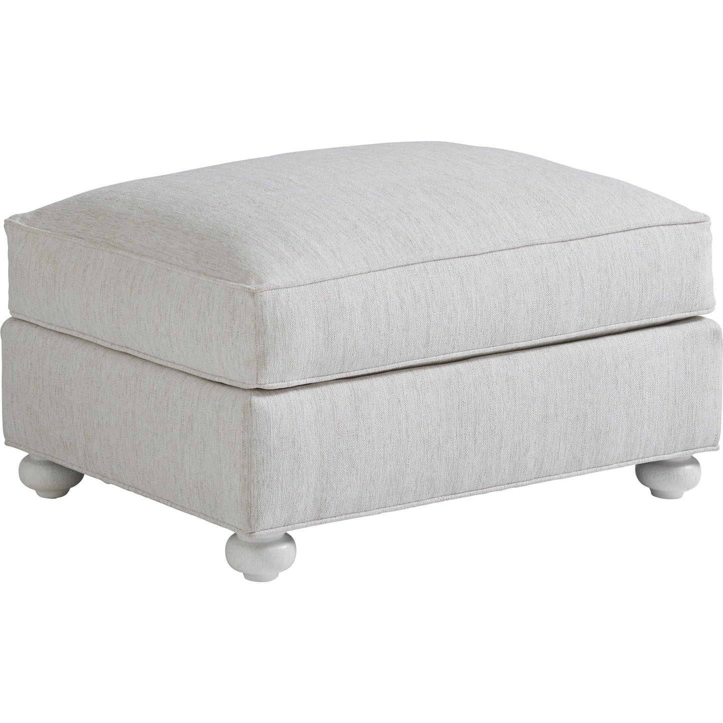 001 SR-836043 | Primary Silo | Coral Gables Ottoman by Tommy Bahama Home in shell. Made from unique in a traditional style.