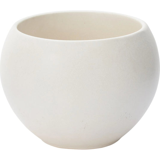 Mayu Pot by Accent Decor in white. Made from ceramic in a modern style.