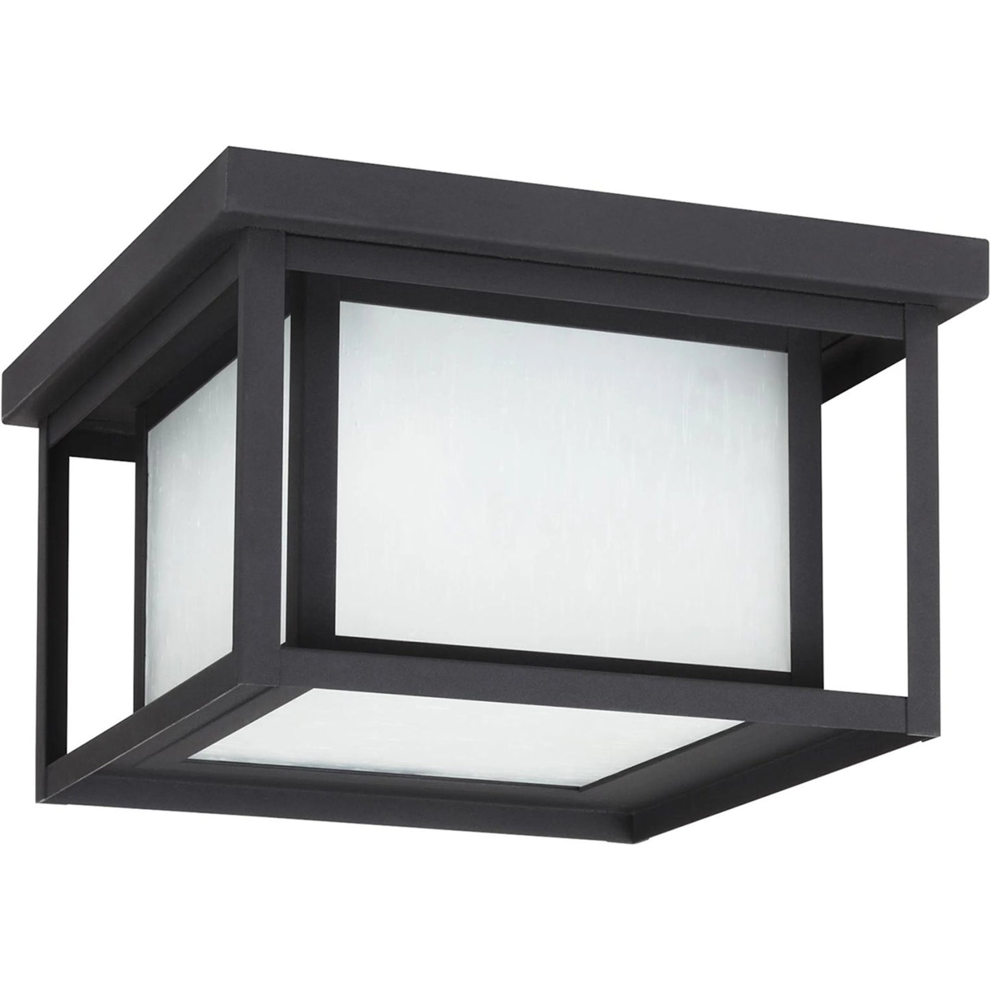 002 SI-2241246 | Primary Silo | Hunnington Two Light Outdoor Ceiling Flush Mount by Visual Comfort & Co.. Made from aluminum in a traditional style.