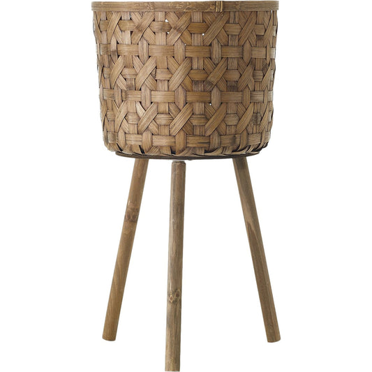 Bam Basket by Accent Decor in natural. Made from wood in a modern style.