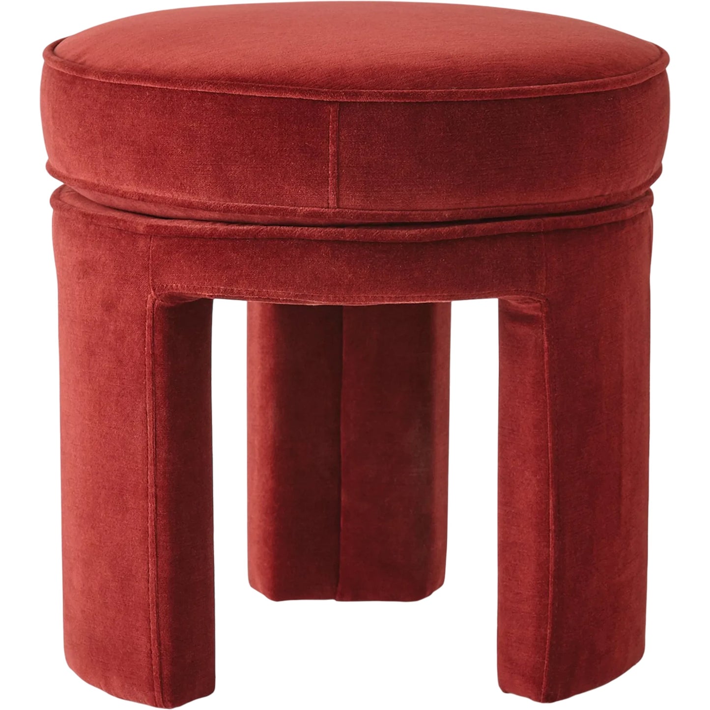 001 SI-2324069 | Primary Silo | Papu Red Stool by Global Views in red. Made from unique in a eclectic & global style.