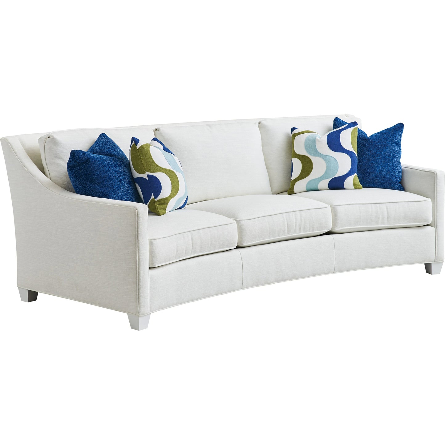 001 SI-1962998 | Additional Silo | Valenza Curved Sofa by Lexington in sanibel. Made from unique in a modern style.