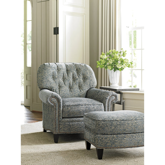 Bayville Ottoman by Lexington. Made from unique in a transitional style.