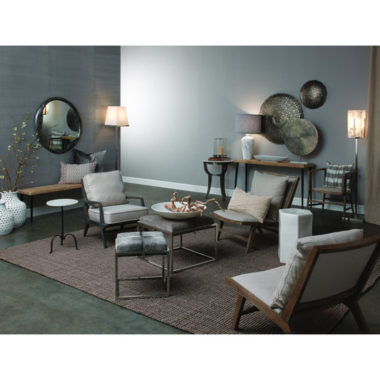 Porous Vase by Jamie Young in matte white ceramic. Made from ceramic in a eclectic & global style.