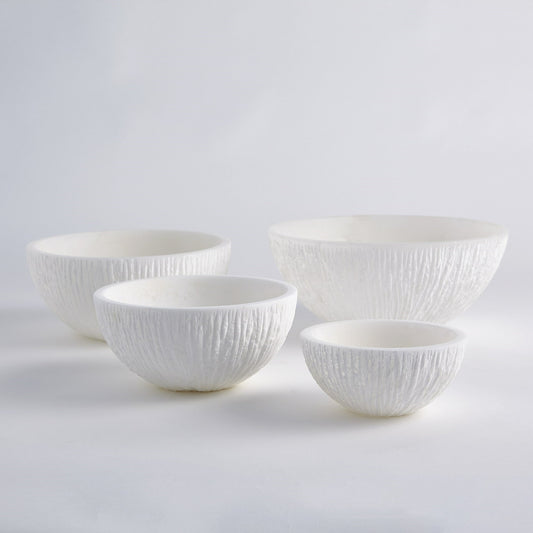 Chiseled Alabaster Bowl by Global Views. Made from alabaster in a eclectic & global style.