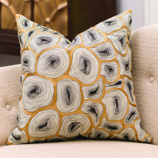Agate Pillow by Global Views. Made from unique in a eclectic & global style.
