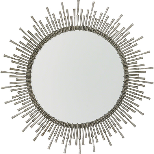 Spike Mirror by Global Views. Made from unique in a transitional style.