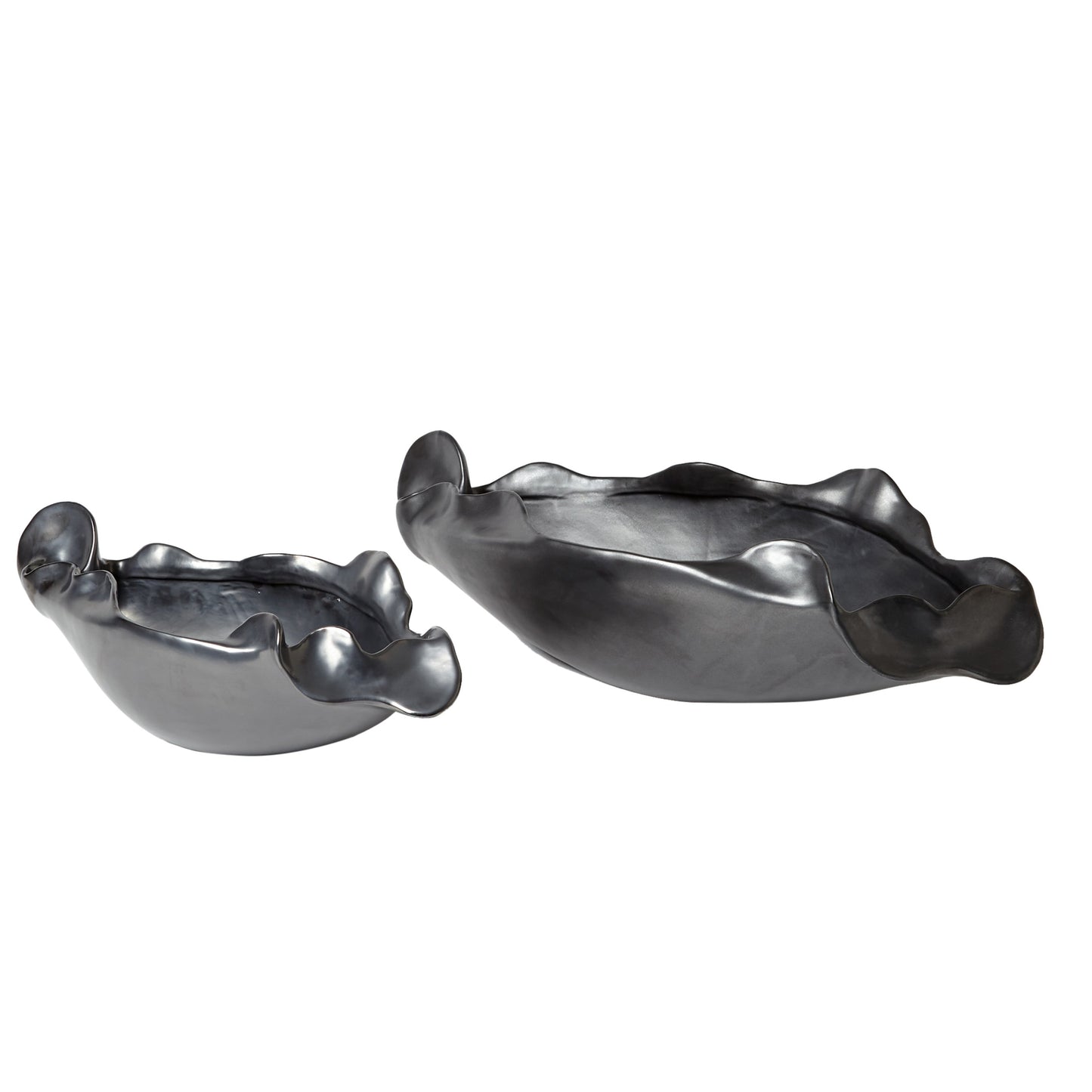 007 SR-701266,SR-701267 | Additional Silo | Free Form Organic Bowl by Global Views. Made from ceramic in a modern style.