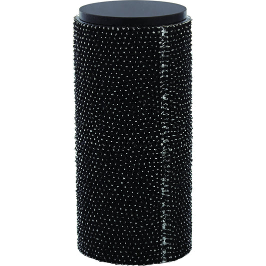 001 SR-701470 | Primary Silo | Jack Accent Table by Global Views in black antique. Made from aluminum, granite in a eclectic & global style.
