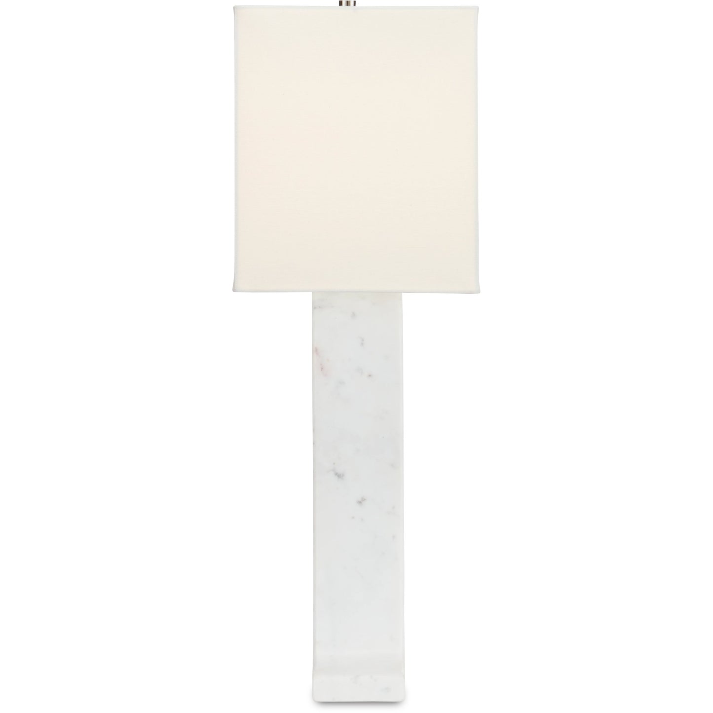 006 SI-1894389 | Additional Silo | Leo Table Lamp by Currey and Company in white marble. Made from marble in a modern style.