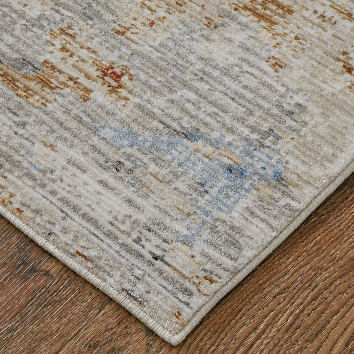 003 SI-2158921,SI-2158922,SI-2158923,SI-2158924,SI-2158925,SI-2259751 | Closeup | Sonora Rug - SNR39NUF by Feizy in ivory, blue, red. Made from polypropylene, polyester, viscose in a unique style.