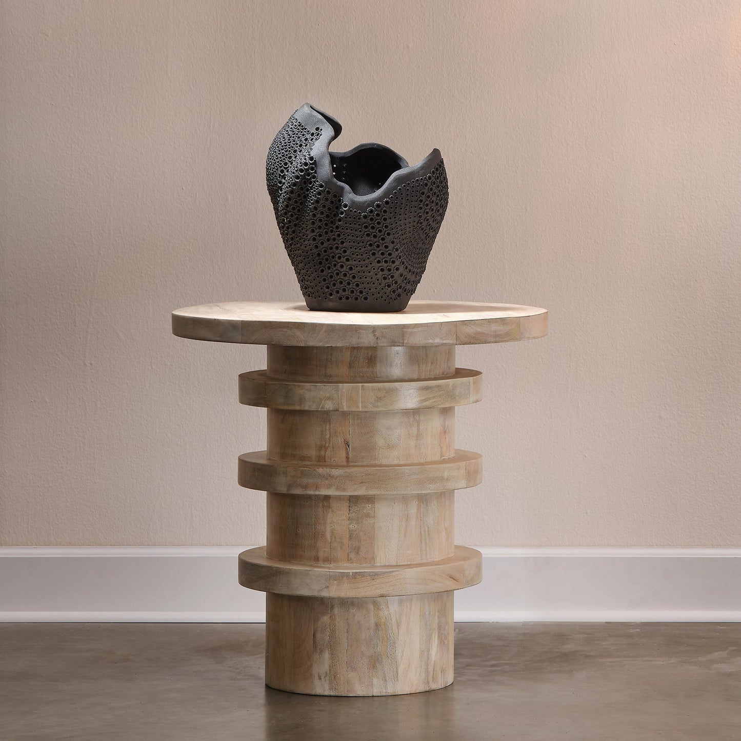 008 SI-1831429 | Additional Silo | Eclipse Vase by Jamie Young. Made from porcelain in a coastal style.