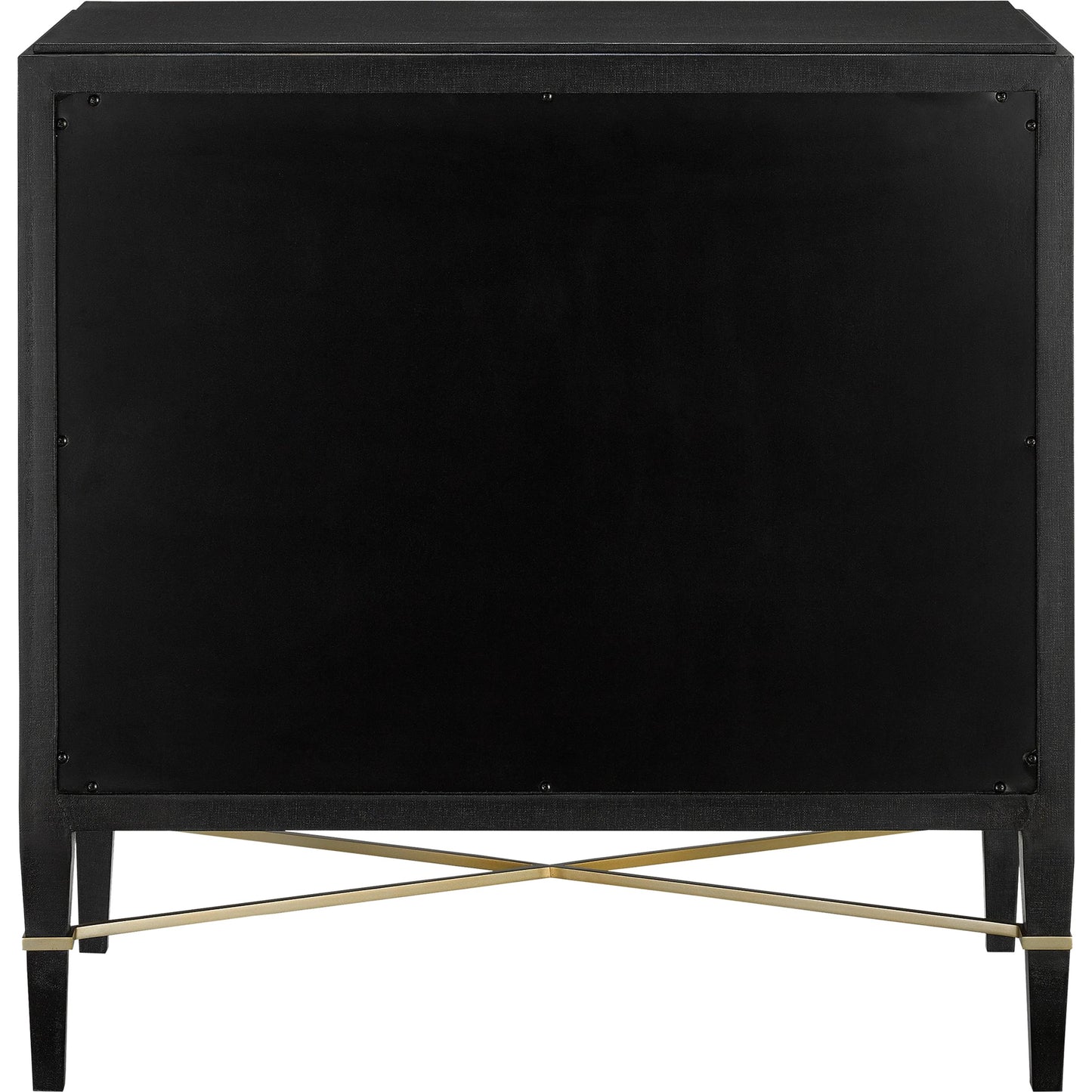 010 S-258263 | Additional Silo | Verona Chest by Currey and Company in black, champagne. Made from solid wood, engineered hardwood in a modern style.