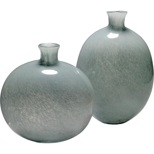 Minx Decorative Vases by Jamie Young. Made from glass in a transitional style.