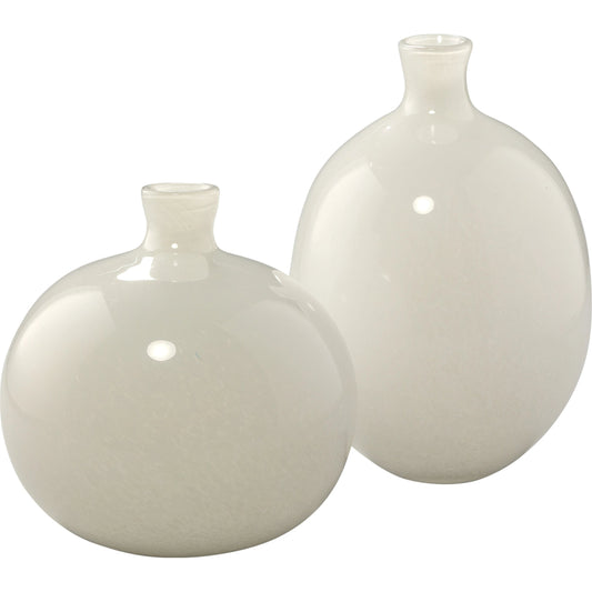 Minx Decorative Vases by Jamie Young. Made from glass in a transitional style.