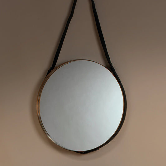 Round Mirror by Jamie Young. Made from unique in a coastal style.