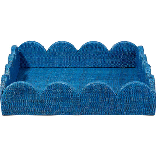 Wonderland Tray by Jamie Young. Made from raffia in a modern style.
