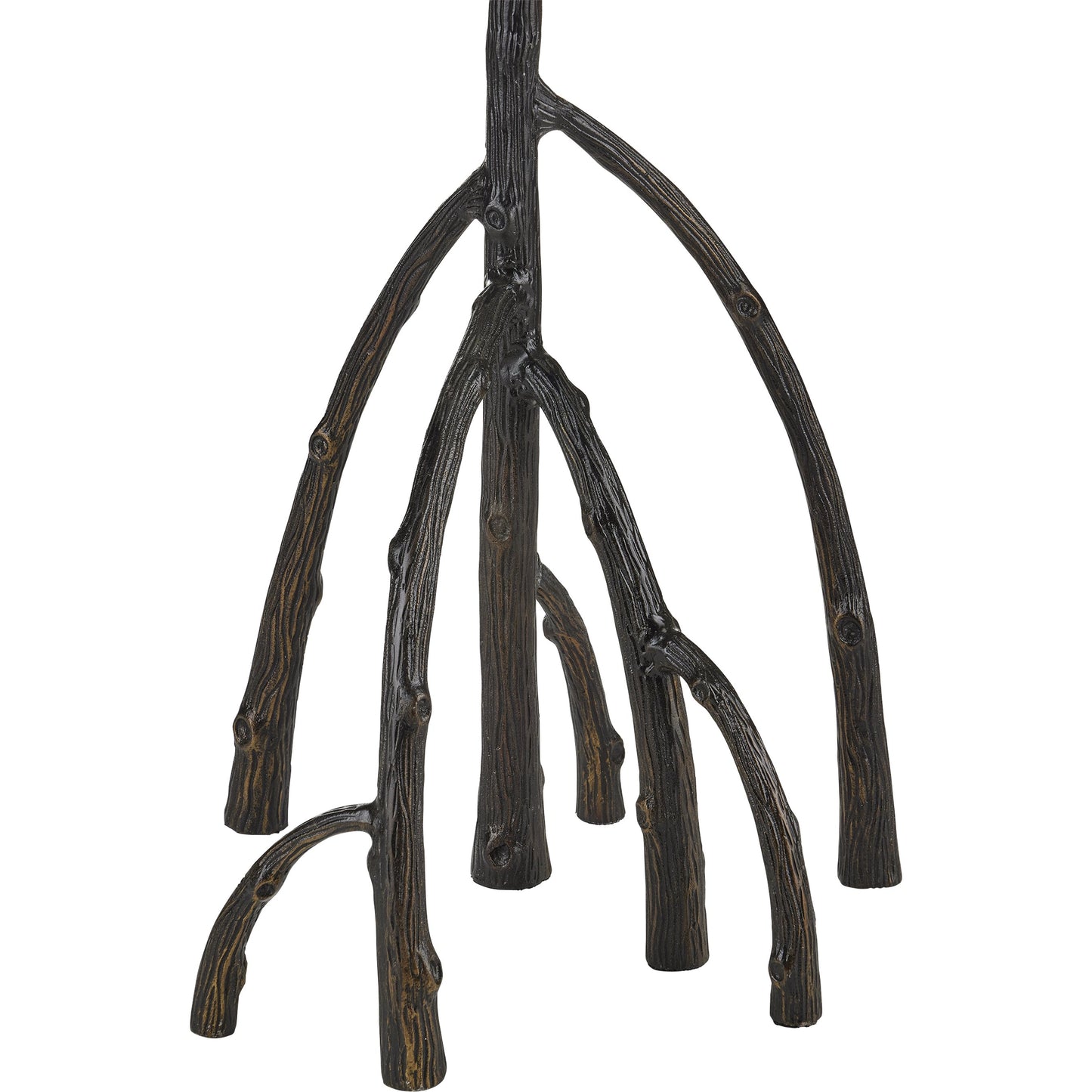 004 SI-2007800 | Additional Silo | Mangrove Floor Lamp by Currey and Company in bronze. Made from cast aluminum in a cottage & farmhouse style.