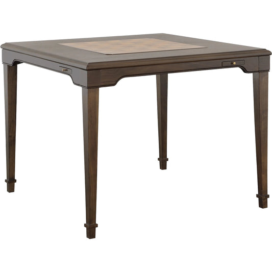 000 SI-2635766 | Primary Silo | Oscar Activity Table by Fairfield Chair in brown and hazelnut. Made from walnut solids, veneers in a unique style.
