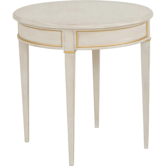 000 SI-2636087 | Primary Silo | Matteo Linea Round End Table by Fairfield Chair. Made from beech solids, veneers in a unique style.