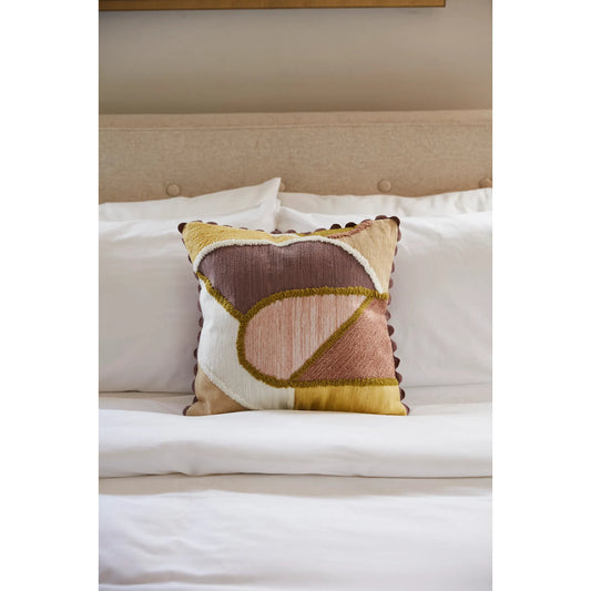 Malmo Pillow by Accent Decor in multicolor. Made from natural fibers in a modern style.