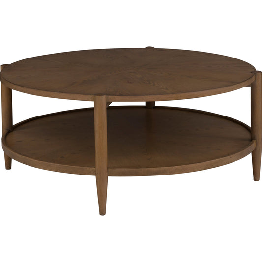 000 SI-2636133 | Primary Silo | Maxwell Round Cocktail Table by Fairfield Chair. Made from red oak solids, veneers in a unique style.