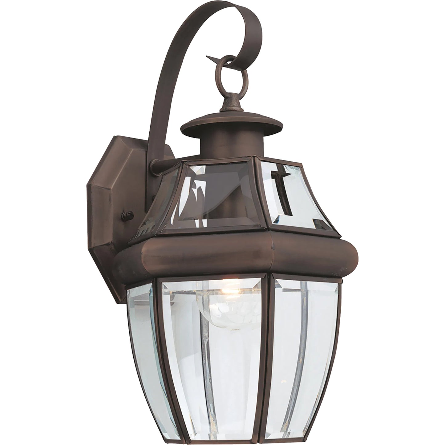 002 SI-2241283 | Primary Silo | Lancaster One Light Outdoor Wall Lantern by Visual Comfort & Co.. Made from brass in a cottage & farmhouse style.