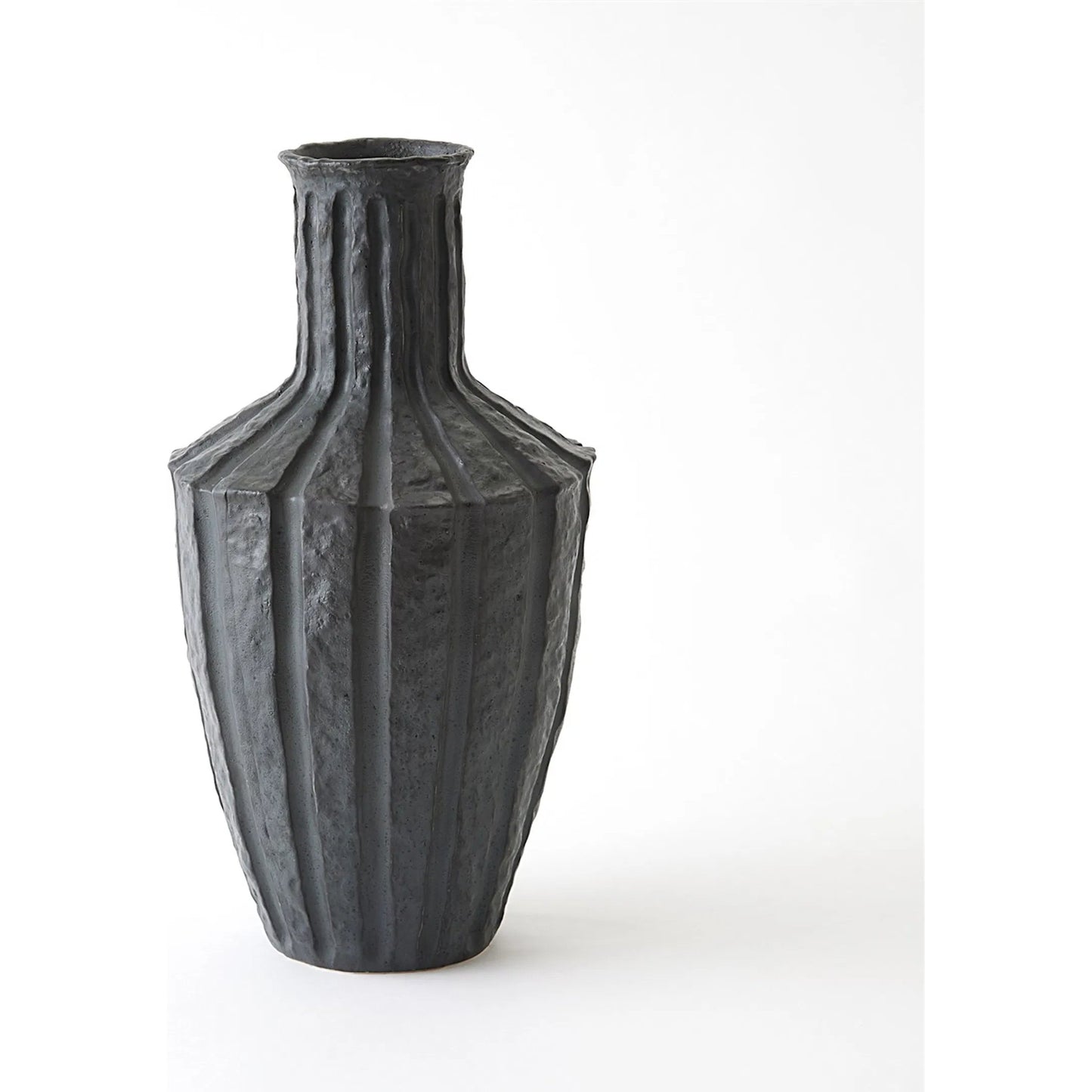 002 SI-2323510,SI-2323511 | Additional Silo | Emperor Vase by Global Views in black. Made from unique in a unique style.