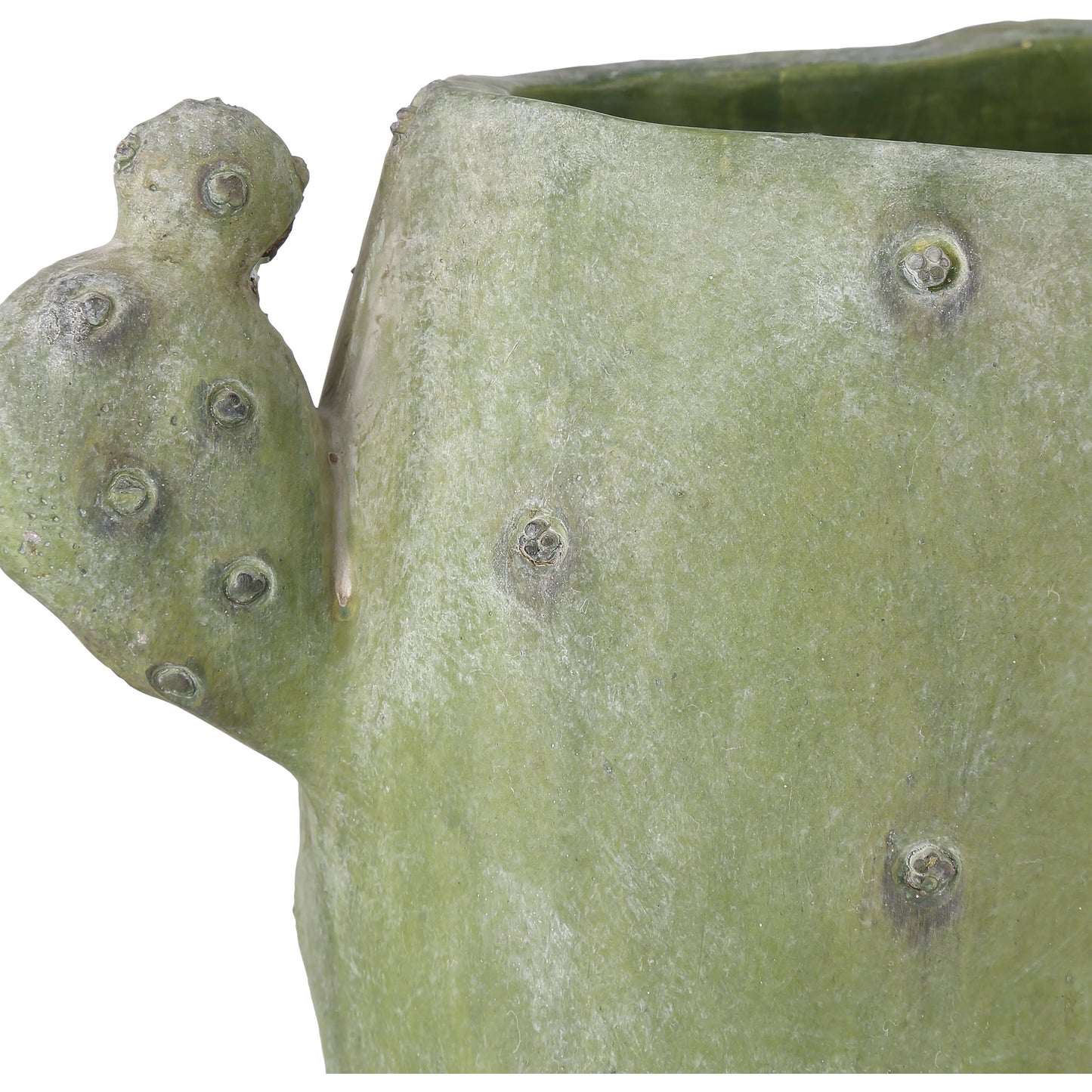 002 SI-2191679 | Additional Silo | Cactus Vase Set by Currey and Company in green. Made from composite in a modern style.