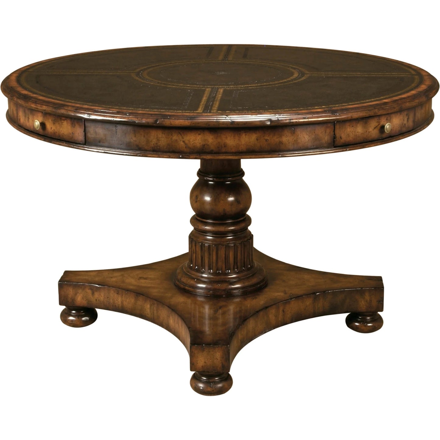 001 SI-2015490 | Primary Silo | Exeter Game Table by Maitland-Smith. Made from unique in a traditional style.