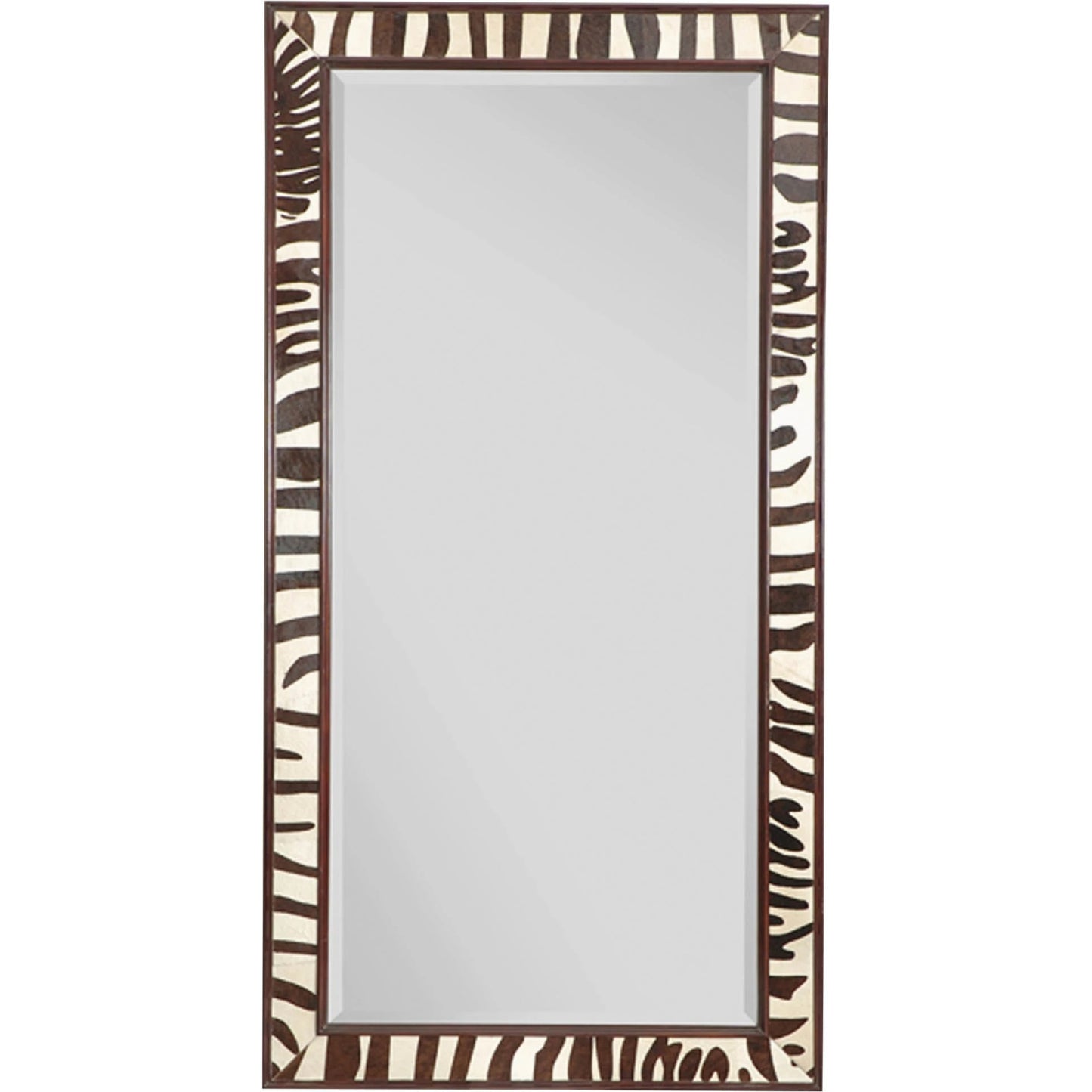 001 SI-2015498 | Primary Silo | Safari Floor Mirror by Maitland-Smith. Made from unique in a transitional style.